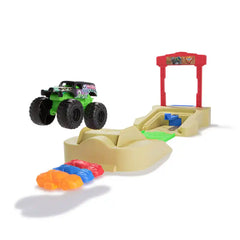 Monster Jam 1:72 Truck Stunt Plyst Asst.(Assorted - Includes 1)-Cars & Vehicles-Monster Jam-681147036611
