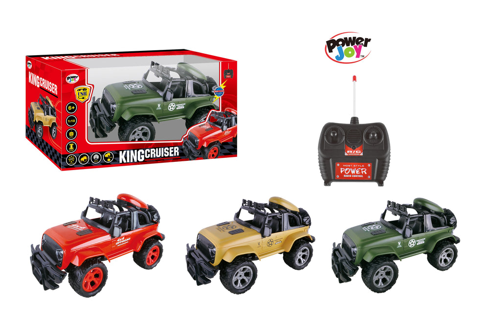P.Joy Rc King Cruiser 1/10 W/Light Bpc