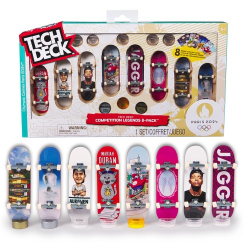 Tech Deck 96Mm 8-Pack Olympic-ACTION FIGURES & PLAYSETS-Tech Deck-681147023109