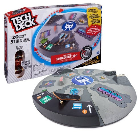 Tech Deckshredline360Spninfngrbrdng Actn-Tech Deck-778988429952