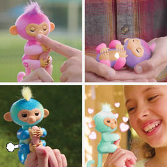 Fingerlings 2.0 Monkey - Pink Harmony-GIFTS & NOVELTIES-Wow Wee-