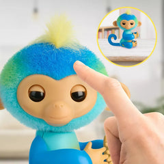 Fingerlings 2.0 Monkey - Blue Leo-GIFTS & NOVELTIES-Wow Wee-