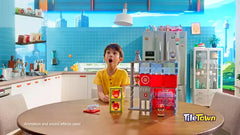 Tile Town Fire Truck Lights & Sounds Tile Set-ACTION FIGURES & PLAYSETS-Tile Town-