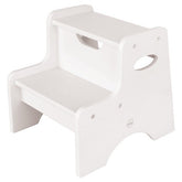 Kidkraft Two-Step Stool - White-Kidkraft-706943155011