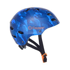 Razor Youth Helmet Blue Camo V-17-Ride-On & Scooters-RAZOR-16751978673