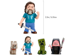 Minecraft Movie 4-Pack 2.5" Figures