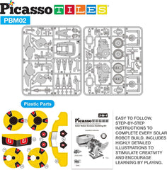 PICASSO MAGNETIC SOLAR ROBOT 3IN1