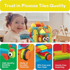 PICASSO MAGNETIC BLOCKS HEDGHOG 120PCS