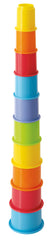 PLAYGO RAINBOW STACKIN' CUPS - 10 PCS