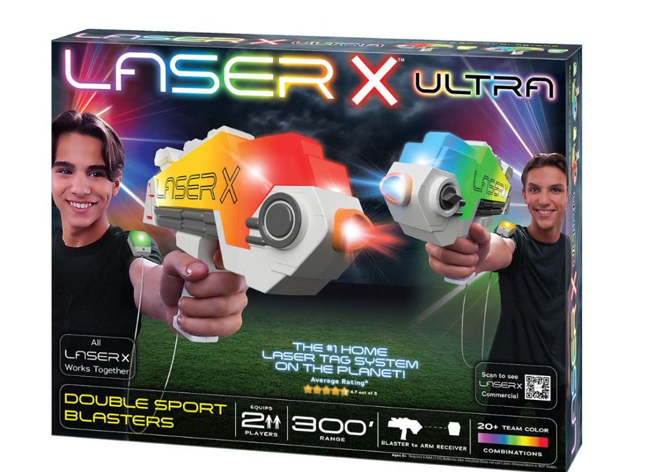 Laserx Ultra Sport Double Blasters B/O-Guns & Blasters-NSI-TP-42409875537