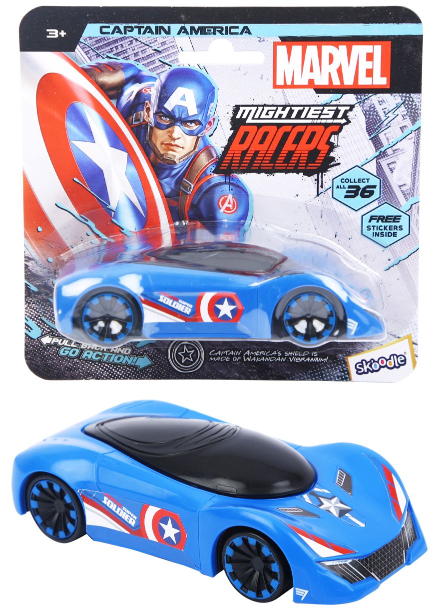 Marvel Mm Racer Capt America - Cars & Vehicles - MONDO - Shop in Bahrain