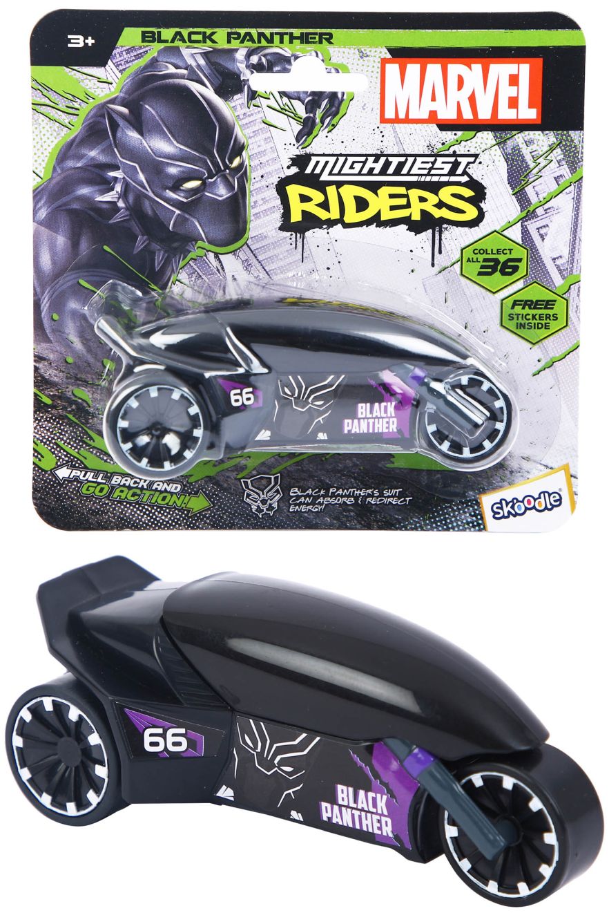 Marvel Mm Rider B.Panther-Cars & Vehicles-MONDO-