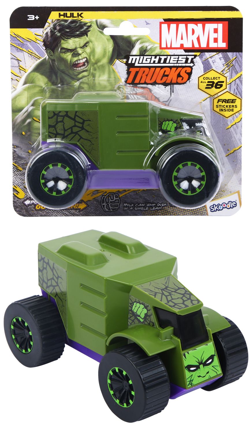 Marvel Mm Truck Hulk-Cars & Vehicles-MONDO-