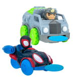 SPIDEY N FRIENDS MILES+RHINO 2PK