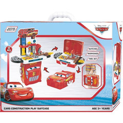 Cars Construction Play Suitcase-ACTION FIGURES & PLAYSETS-JAKKS-6098414287227