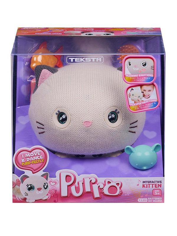 Teksta Purro The Interactive Smart Kitty-Dolls & Accessories-Purro-