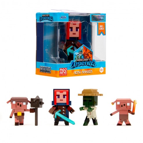 Minecraft Figures 2,5, Wave 2-JADA-4006333088421