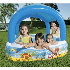 Bestway Play Pool W/ Canopy140X140X114 M.M-Bestway