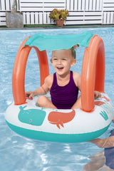 Bestway Uvcare Babyseat Sea Animals 84X67-ACCESSORIES & TUBS-Bestway-