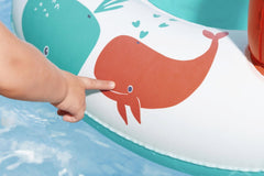 Bestway Uvcare Babyseat Sea Animals 84X67-ACCESSORIES & TUBS-Bestway-