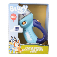 Bluey's Colour Change Light and Sound Torch