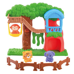 PLAYGO ANIMAL PLAYGROUND B/O - 8 PCS *