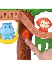 PLAYGO ANIMAL PLAYGROUND B/O - 8 PCS *