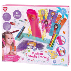 PLAYGO FASHION STUDIO TRACER B/O - 17 PCS