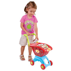 PLAYGO HOLD- SHOPPING CART - 18 PCS
