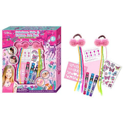 Fabulous Hair & Tattoo Art Set-party accessories