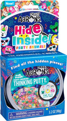 Crazy Aaron's Thinking Putty - Hide Inside PARTY ANIMALS-Slime & Dough-Crazy Aaron-810066957169