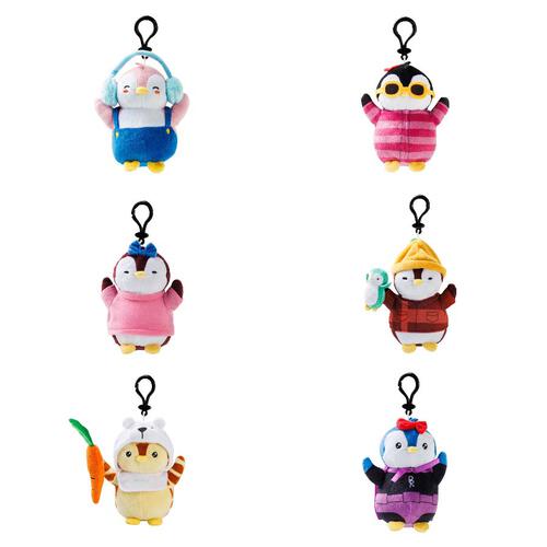 Pp Nft Clip On Plush 5.1" Asst. 6 Cdu(Assorted - Includes 1)-Animal Figures-Pudgy Penguins-7290117585184