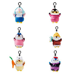 Pp Nft Clip On Plush 5.1" Asst. 6 Cdu(Assorted - Includes 1)-Animal Figures-Pudgy Penguins-7290117585184
