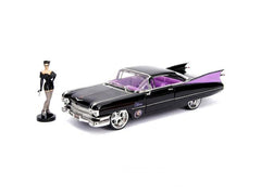 Jada - Dc Comics Bombshells 1959 Cadillac 1:24-Cars & Vehicles-Jada-4006333065293