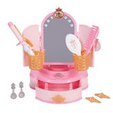 Dprincess Style Hair&Makeup Mirror B/O-Dolls & Accessories-JAKKS-