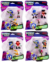 Sonic Figure Blister 3In1 Pack-Action Figures-PMI-810128421553
