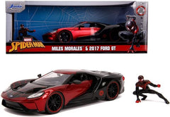 Marvel 2017 Ford Gt 1:24-Cars & Vehicles-Jada-4006333068607