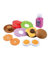 PLAYGO BURGER TO GO MEAL - 12 PCS *