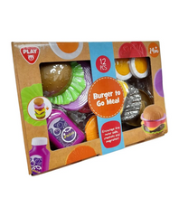 PLAYGO BURGER TO GO MEAL - 12 PCS *