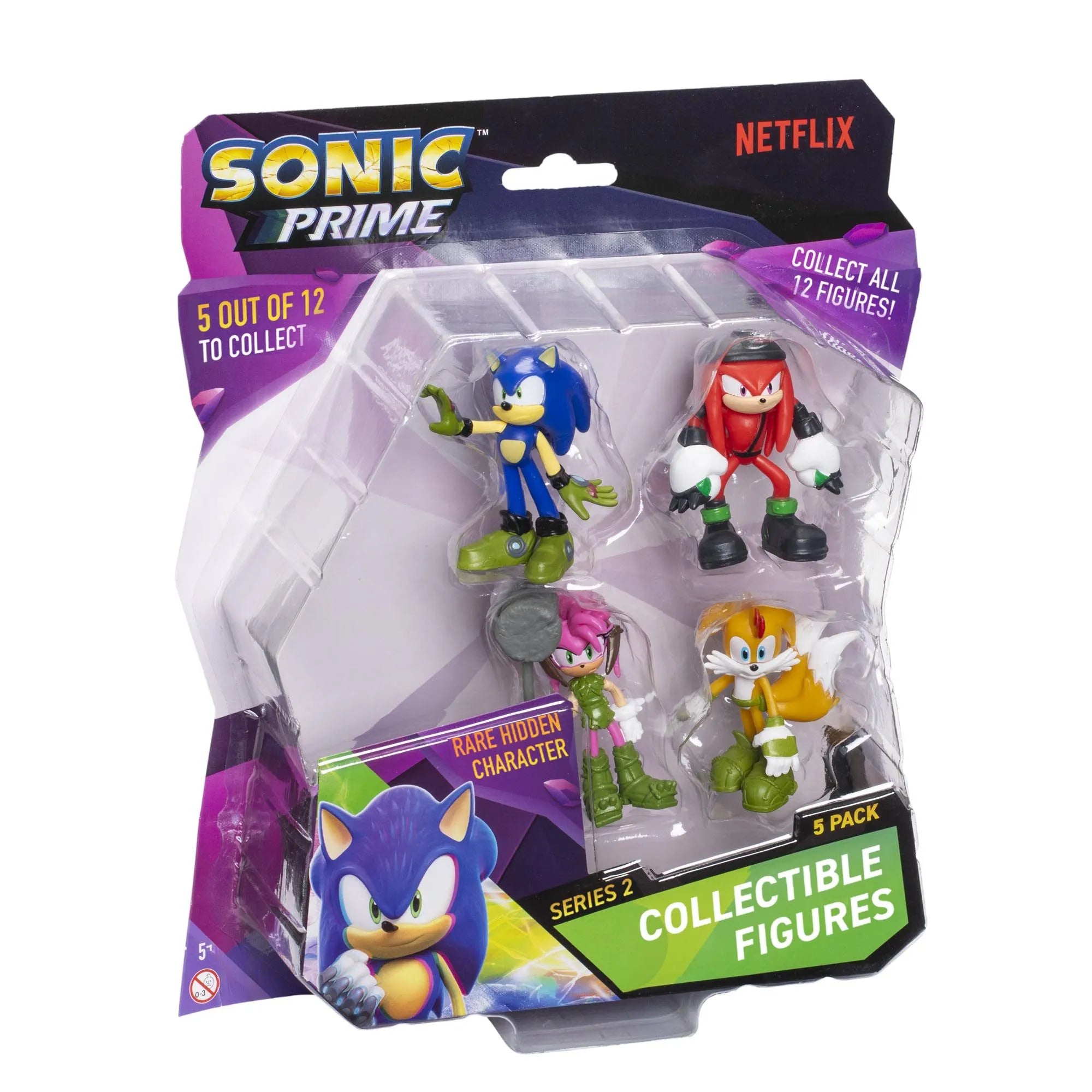 Sonic Figure Blister 5Pack 3Asst-Action Figures-PMI-810128421577