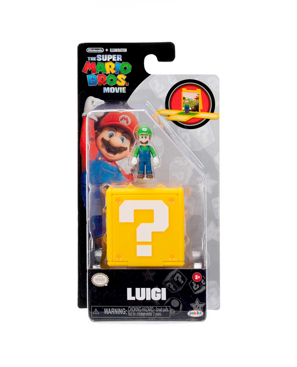 Nintendo Super Mariomovie1.25"Mfigasst.6(Assorted - Includes 1)-Action Figures-World of Nintendo-