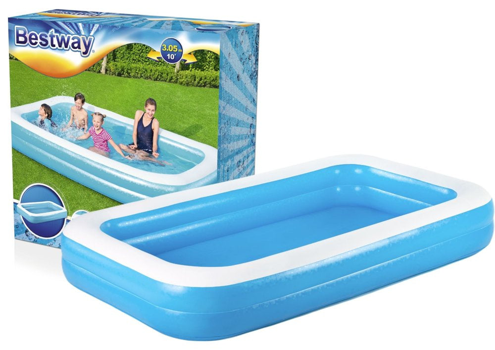 Bestway Family Pool Rectangular 305X183X46-SWIMMING POOL-Bestway-