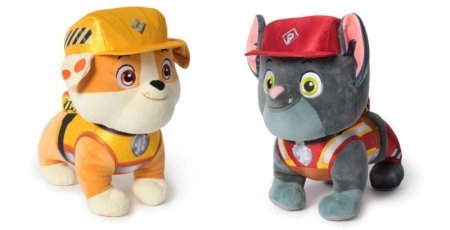 Rubble & Crew Deluxe Plush Charger Asst(Assorted - Includes 1)-ACTION FIGURES & PLAYSETS-Rubble & Crew-681147020504