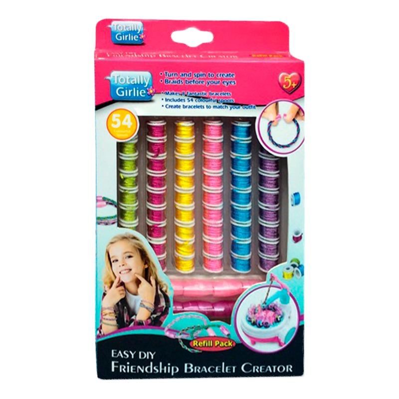 Totally Girlie Easy Diy Friendship Bracelet Refills (4895162810460)-Makup-Shubaik Lubaik-4895162810460