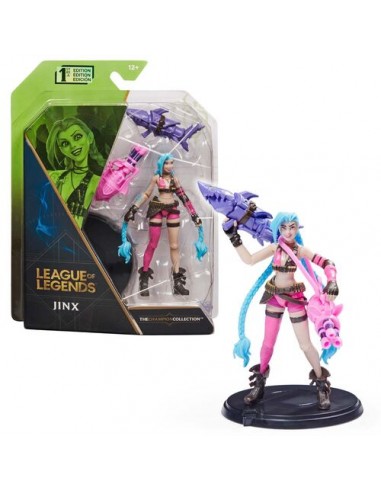 League Of Legends Fig. 4" Jinx-ACTION FIGURES & PLAYSETS-League of Legends-778988384794