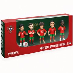 Portugal National Team - Minix Football Figures 5-Pack | Official Collectible