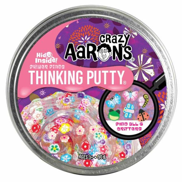 Crazy Aarons Hide Inside! Flower Finds Thinking Putty FD020-EU-Slime & Dough-Crazy Aaron-810066953819