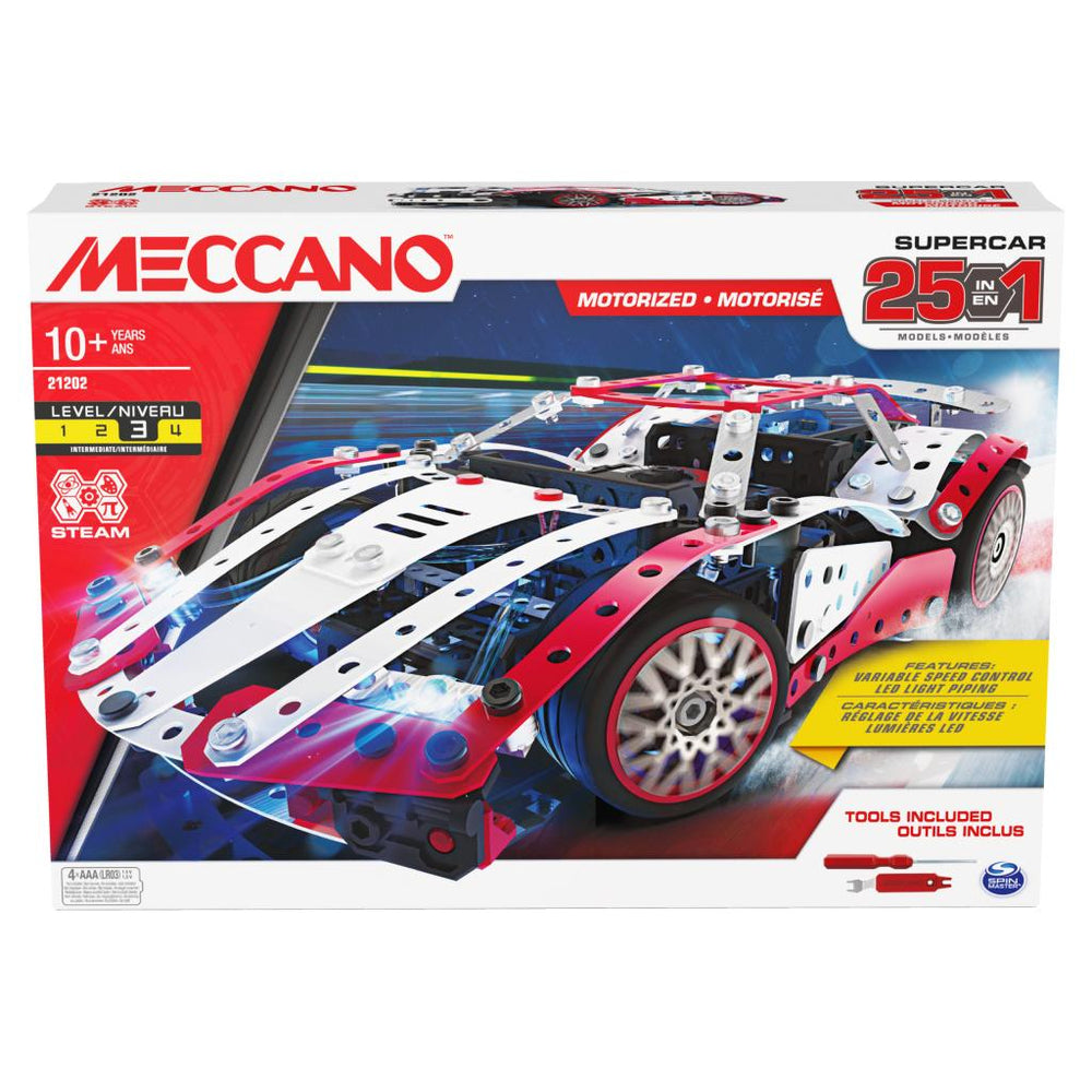 Mec 25 Model Set - Supercar by Meccano for kids - cars