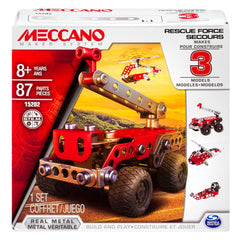 Mec 3 Model Set - Rescue Force-BLOCKS-Meccano-778988138496