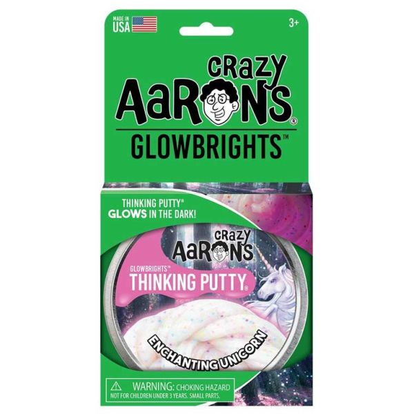 Crazy Aarons Glow Thinking Putty Enchanting Unicorn UH020-EU by Crazy Aaron for kids - toys